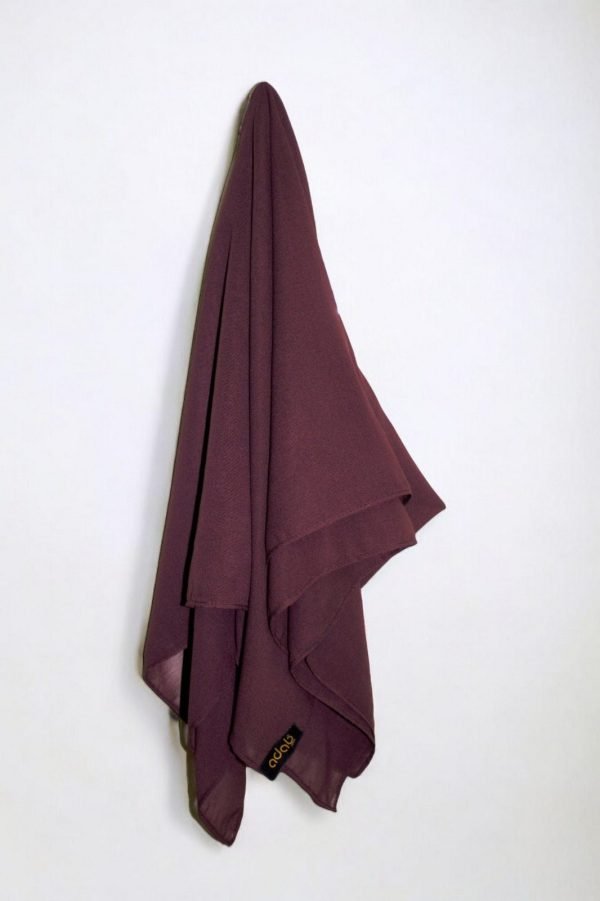 Dark purple Hijab